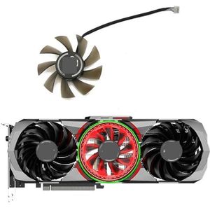 PVA080E12R Koelventilator 90mm voor kleurrijke iGame voor GeForce RTX 3060 3070 3090 voor Advanced 3080 Ti RTX3090 voor Kudan RTX3070 Ventilatoren(B-Fan)