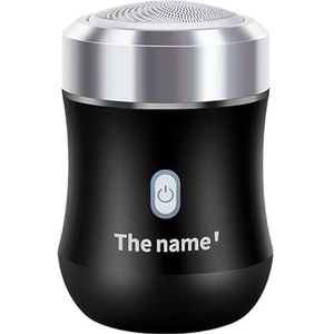 Gezichtsscheerapparaat, compact gezichtsscheerapparaat van aluminiumlegering, gezichtsscheerapparaat voor dames, draadloos elektrisch scheerapparaat voor heren, draagbare baardtrimmer, licht