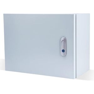 Elektriciteitsmeterkast, Elektrische aansluitdoos van staal met veiligheidsslot, verschillende maten(40x30x20cm/15.7x11.8x7.9in)