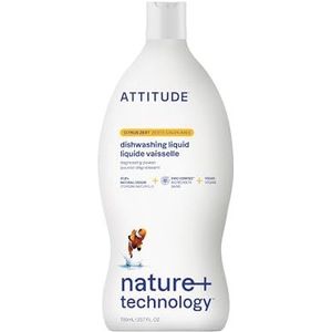 Attitude | Afwassen Vloeistof - Citrus Zest | 1 X 700Ml