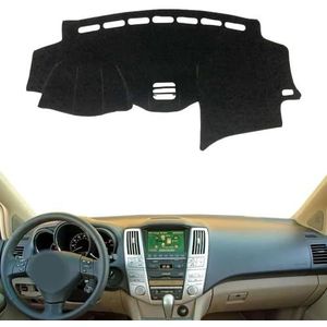 Auto Dashboard Cover Beschermend Vermijd Licht Tapijt Auto Dashboard Mat Anti-UV Antislip Accessoires geschikt voor Lexus RX 2004~2009 XU30 RX300 RX330 RX350 RX400h