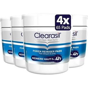 Clearasil 5-in-1 65 Ultra Reinigingspads, 4 stuks