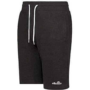 ellesse Heren Fleece Korte Casual Sweat Shorts Rochero Pique Donkergrijs STK05860 Nieuwe
