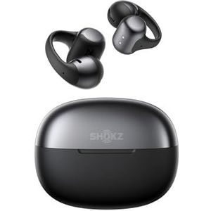 SHOKZ OpenDots ONE - Open Ear Oordopjes - Zwart - Bluetooth 5.4 - 40 uur Speeltijd