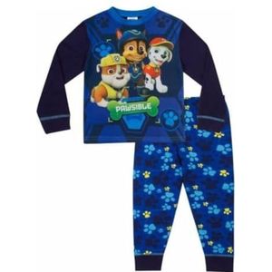 Paw Patrol - Lange Pyjama - Blauw - Jongens - Nick Jr W17