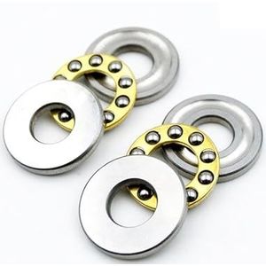 Thrust-kogellagers 3D-printers, F3-8M, F5-10M, F6-12M, F8-22m, F8, 14M, 16M, F10-18M, F12-21M, miniatuur, axiale kogellagers, BIANMTSW(F12-23M 12 x 23 x 7,5), 2 stuks