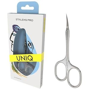 STALEKS PRO Professionele nagelriemschaar kleine handen roestvrij staal asymmetrisch UNIQ SQ-30/4