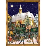 Adventskalender ""Weihnachtszug"": Papier-Adventskalender