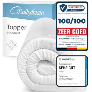 Dailydream - Model S - Topdekmatras - 140x200cm - Visco-elastisch Schuim