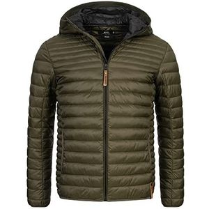 INDICODE JEANS Tussenjas 'Bowers'  olijfgroen