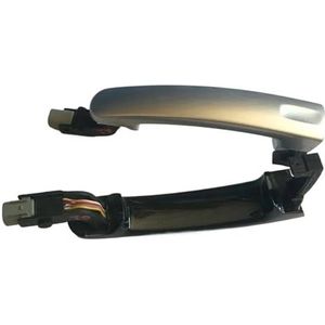 Voor Skoda Voor Rapid Voor Yeti Auto Accessoires Exterieur Deurklink Zwart Sliver 5ND 837 205 5ND 837 206(Black,links)