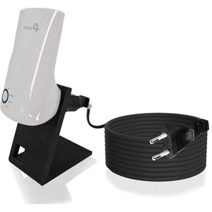 TronicXL Verlenging/standaard, W-LAN repeater, compatibel met TP-Link RE190 AC750 RE330 TL-WA850RE houder, standaard (3 m kabel + standaard)