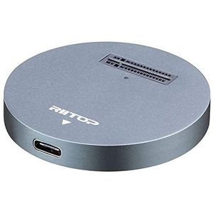 RIITOP M.2 NVMe SSD naar USB 3.1 C Docking Station Reader Adapter voor M-Key