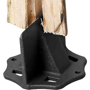 Houtklover voor brandhout, handmatige houtklover - Handmatige kloofmachine voor zwaar gebruik - High-Impact handmatige houtsplijter WedgeVerdikte basis Molding Wood Splitting Tool voor thuis Chaies