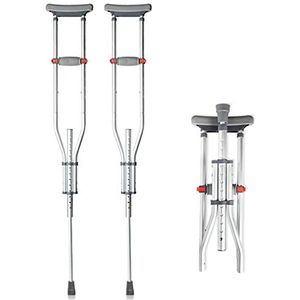 onderarmkrukken, Lichtgewicht, antislip, opvouwbare krukken, ergonomisch en comfortabel. Houd hier rekening mee