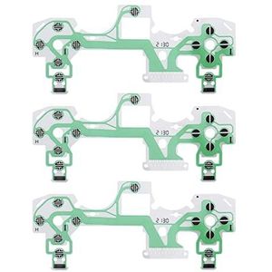 The Lord of the Tools Toetsenbord Geleidende Folie Reparatie Onderdeel Flexibele Regelaars Pads Compatibel met PS4 Controller JD-M-050 JD-M-055