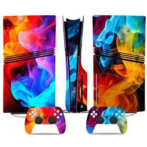 Voor PS5 PRO Skin Digital Edition Console En Controller Vinyl Cover Skins Wraps Krasbestendig, Compatibel Met Voor PS5 Digital Edition Pro 49518 Geen Schuimvorming Bubbelvrij