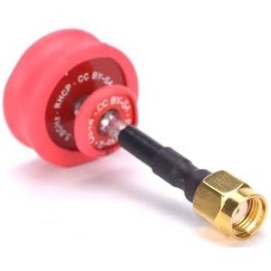 Voor Pagoda 2 / Triple Feed Patch 5.8G 5dBi 50W voor Omnidirectionele Omni voor FPV Flat Panel Pagoda-antenne LHCP/RHCP SMA/RP-SMA(Red RPSMA short)