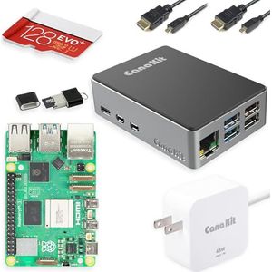 CanaKit Raspberry Pi 5 Starter Kit PRO - Aluminium (128GB Edition) (8GB RAM)