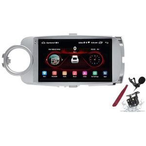 Android 15 Autoradio voor T-oyota Yaris LHD/RHD (2012-2017) 9 inch 2K-aanraakscherm 2000 * 1200 Android Head Unit Multimediaplayer met Carplay GPS Navi BT 5G WiFi DSP SWC,K4 pro plus