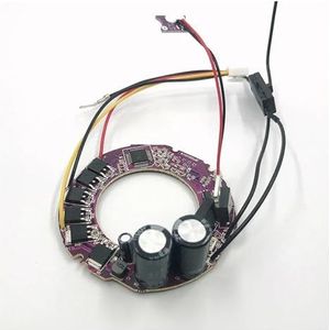 Hoge prestaties 130W 3-fasen borstelloze motor 104000RPM ultrahoge snelheid for föhn DIY-accessoires(Driver board)