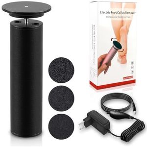 Elektrische eeltverwijderaar, voetverzorging, pedicure, eelttrasp, voetvijl, eeltvoet, instelbare snelheid