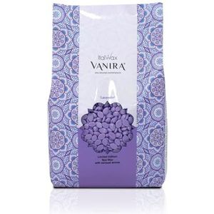 Italwax Vanira - 1kg - Harde waxparels voor haarverwijdering volgens de SPA-procedure - Lavendel - Synthetische formulering - Perfect voor het ontharen van het hele lichaam