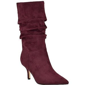 Nine West Mycki Mid Kalf Boot, Wijn 600, 3 UK, Wijn 600, 36 EU