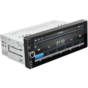 1 Din Autoradio CarPlay -Auto Touchscreen Multimedia MP5-speler Bluetooth Handsfree 6,86"" Systeem Hoofdunit