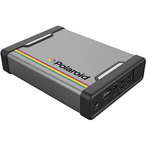 Polaroid PS300 Mobile stopcontact met 289,5 Wh lithium-ion accu, 100 watt uitgangsvermogen, draagbare AC/DC-stopcontact, 4x USB-aansluitingen, 2x USB-C aansluitingen en sigarettenaansteker-aansluiting
