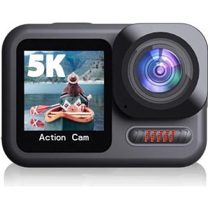 2023 NIEUWE 5K 4K 60FPSWiFi EIS buitensport DV Dual Screen Touch Body Waterdichte Actie camera for Vlog