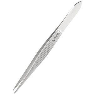 REMOS splinterpincet van roestvrij staal met getande punt - 8 cm