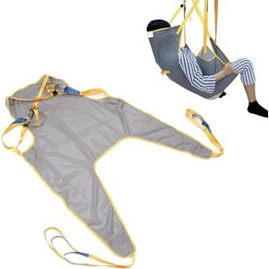 Patiënt Lift Sling, Professional Universele Hygiëne Ademend Mesh Lift Sling voor Transfer Aids, Toileting Sling, voor Ouderen, 500lbs (230kgs) Eenvoudige Installatie Patiënt Lift Transfer