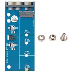 BROLEO Blue Board M.2 SSD Adapter, M.2 naar Adapter, Riser Card voor Solid SSD