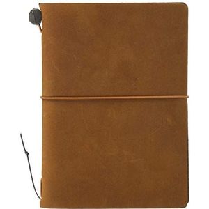 Reiziger notebook Paspoort formaat camel [15194006 ]