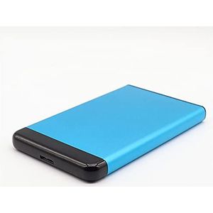 2,5 inch externe harde schijf Hdd 2tb 1tb 500gb, Usb3.0 back-upopslag, geschikt voor pc desktopcomputers, Mackook, Notebook Computers, Ps4, Smart Tv (Blauw, 2 TB)