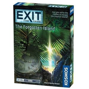 Thames & Kosmos - EXIT: The Forgotten Island - Level: 3/5 - Unique Escape Room Game - 1-4 Players - Puzzle Solving Strategy Board Games for Adults & Kids, Ages 12+ - 692858