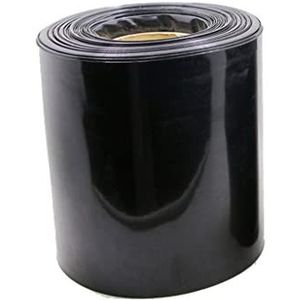 IGKQYYDZ Krimpkous, 1 stuk 1 meter PVC zwarte krimpbare kabelhoes, voor 18650 isolerende mouw krimpbuis 130 mm ~ 350 mm 1 kg (maat: breedte 150 mm-1 kg) (maat: breedte 130 mm 1 kg)