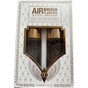 Charlotte Tilbury AIRbrush Flawless Setting Spray Kit| 2 x 34ml
