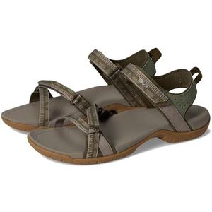 Teva - W Verra - Sandalen - Olive - Gerecycled en veganistisch materiaal