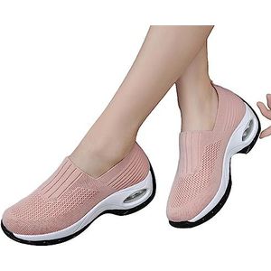 Wandelschoenen voor dames, lichte, ademende mesh-wandelschoenen voor dames, wandelschoenen voor winkelen, wandelen, kamperen