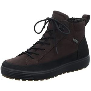 ECCO - Soft 7 Tred - Veterboots - Black Mocha - Nubuckleer