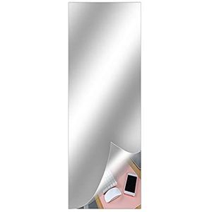 STOYRB Flexibele spiegelvellen, 50 x 200 cm acryl spiegelplaat, spiegel muurstickers, zelfklevende niet-glazen spiegeltegels voor doe-het-zelf, woondecoratie, thuis, muurdecoratie, 0,1 mm dikte