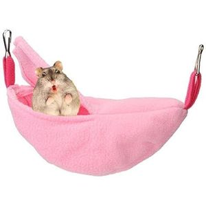 Kleine Kooi Huis Huisdier Rat Vogels Winter Warm Banaan Hamster Hangmat Opknoping Dieren Swing Slapen Rat Muis Ornamenten