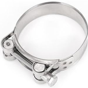 Slangklemmen Clips ， Uitlaatklem Uitlaat RVS 304 Klem Clip for Type Motorfiets Uitlaatdemper, 104, 112mm(104-112mm)