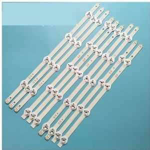 10PCS 9LED(3V) 815MM LED-achtergrondverlichtingsstrip for TX-42AS740B TX-42AS650B TX-42AS650E TX-42AS650 TX-42AS740 TX-42AS750E TX-42AS740E