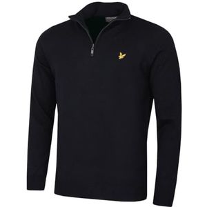 Lyle and Scott - Golf Core - Merino Mix Trui - Marine - Heren