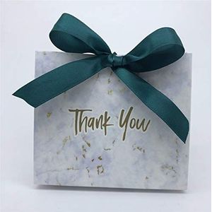 Creatieve mini grijze marmeren geschenkdoos voor babyshower chocolade papieren dozen voor bruiloft, Valentijnsdag, Thanksgiving, Moederdag, verjaardag van meisjes