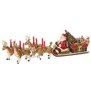 Villeroy & Boch Christmas Toys Memory Speeldoos ""Kerstslee"" porselein, kleurrijk