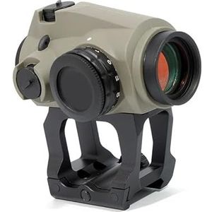 Optische micro-rode kijker 1x 20 mm met 1,57 inch/ 1,93 inch/ 2,26 inch standaard, 3MOA compact reflecterende holografische kijker met cameradeksel (with 1.93"" Mount)
